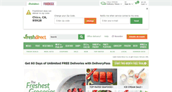 Desktop Screenshot of freshdirect.com