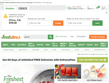 Tablet Screenshot of freshdirect.com