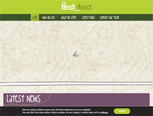 Tablet Screenshot of freshdirect.co.uk